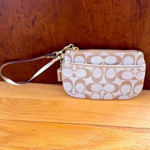 Coach wristlet